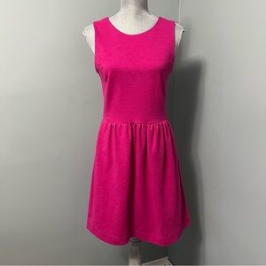 J. CREW size small Pink sleeveless mini Dress with pockets wedding guest